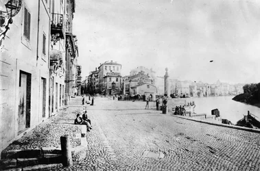 View of Via Ripetta, Rome